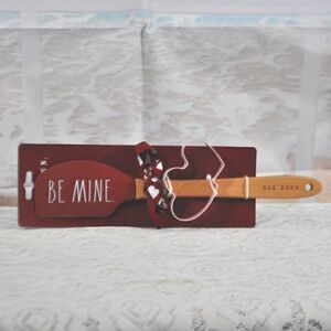 Rae Dunn Be Mine Spatula and Cookie Cutter